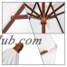 California Umbrella Grove Series Patio Market Umbrella in Pacifica with Wood Pole Hardwood Ribs Push Lift   567155528